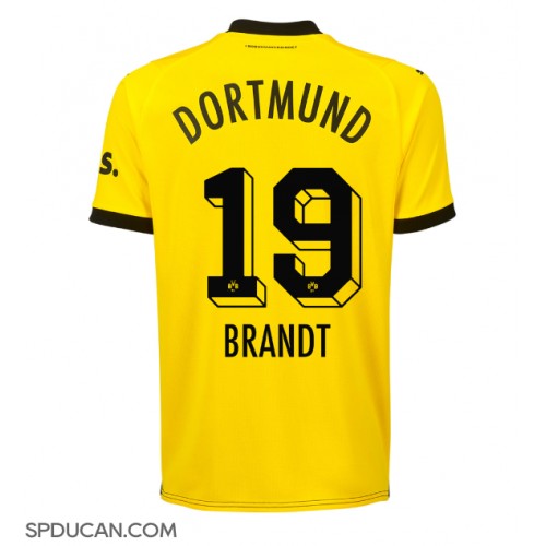 Muški Nogometni Dres Borussia Dortmund Julian Brandt #19 Domaci 2023-24 Kratak Rukav